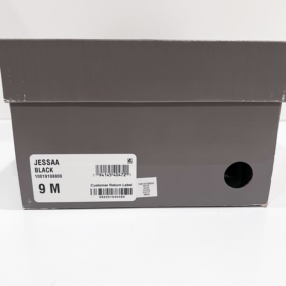 Style & Co Jessaa Double Band Slide Sandals EVA Adjustable Strap Black 9 NEW - Picture 10 of 10